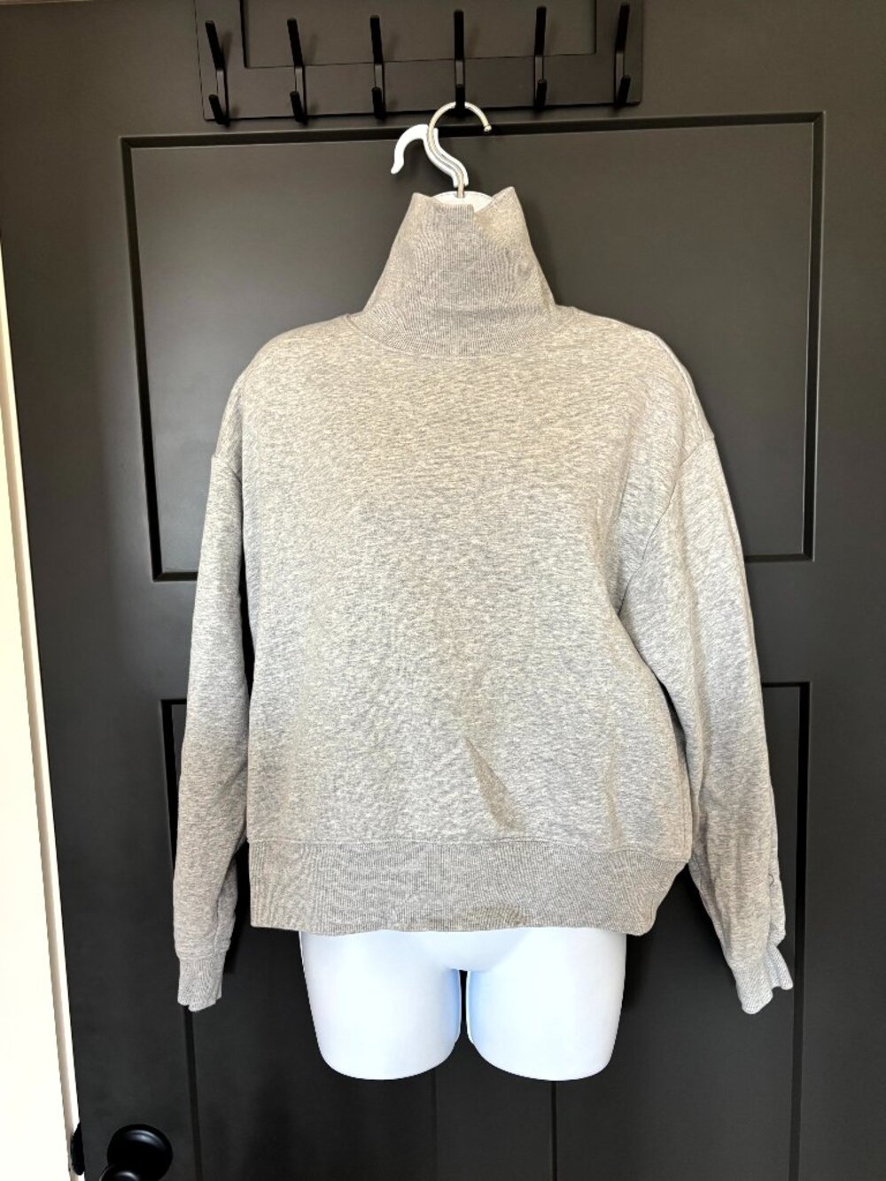 Calia Grey Turteneck Sweatshirt